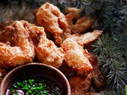 Pilon wings frits de poulet fermier des Landes