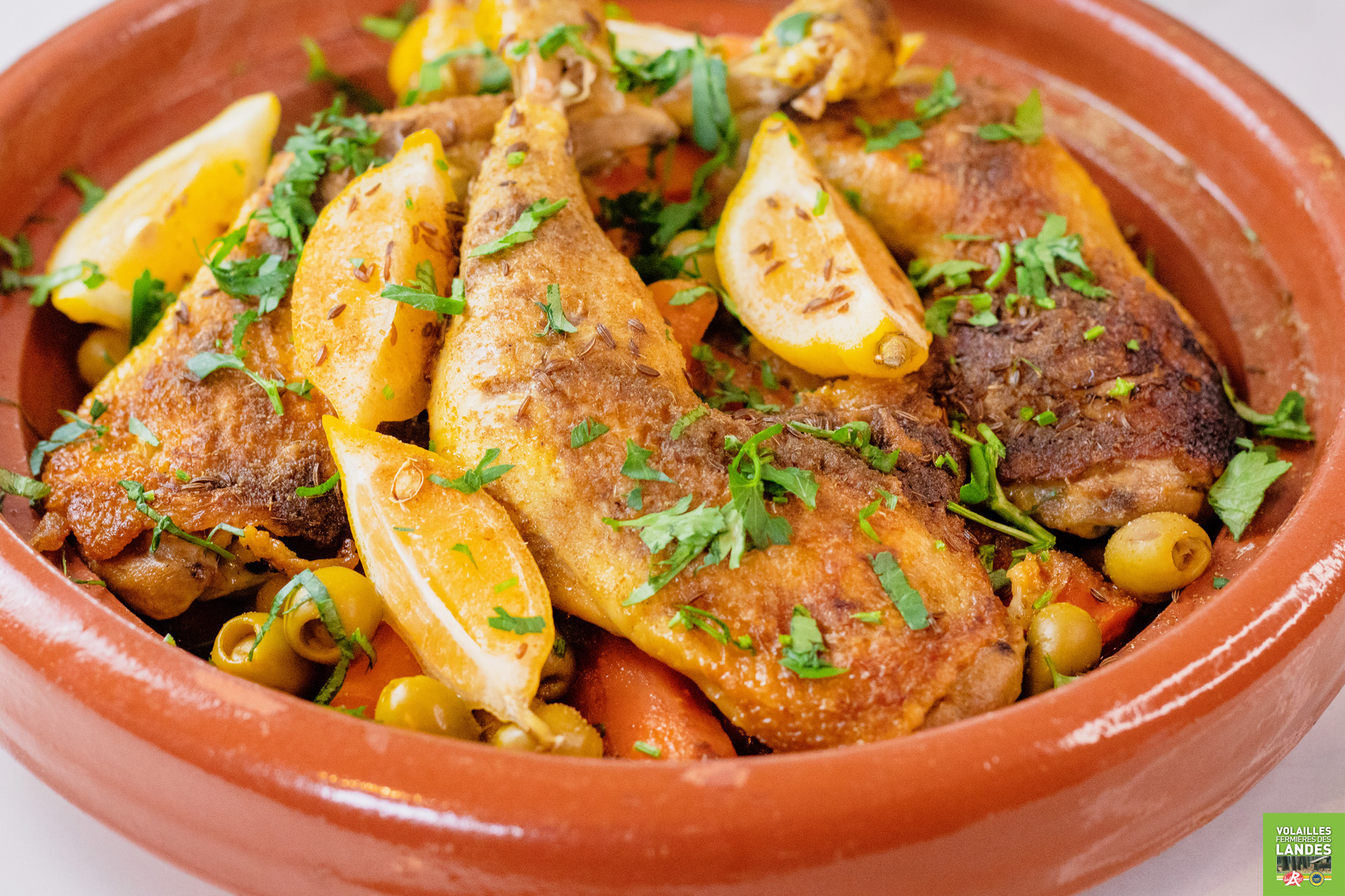 Tajine De Poulet Volailles Fermi res Des Landes