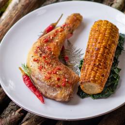 Cuisses de Poulet Fermier des Landes iGP et label Rouge pimentées