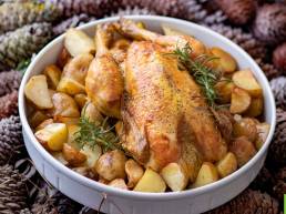 Recette du Poulet du Dimanche avec le Poulet Fermier des Landes iGP et Label Rouge