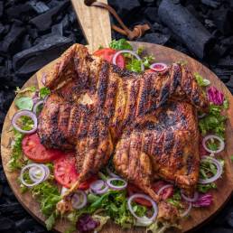 Poulet Fermier des Landes iGP Label Rouge mariné au barbecue