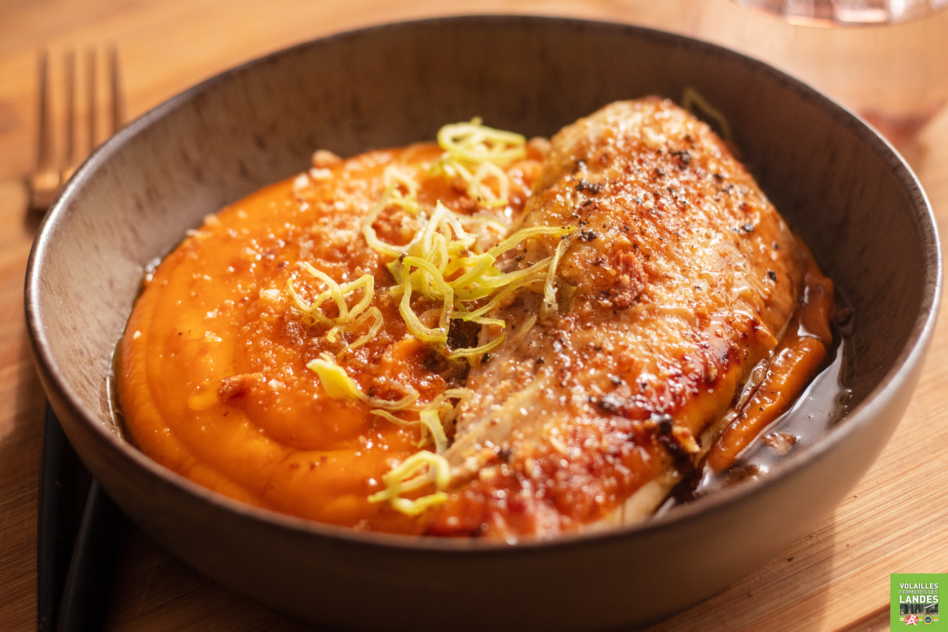 Recette de Poularde briochée